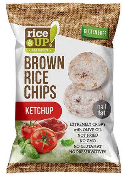 Rice Up 60G Brown Rice Chips Ketchup