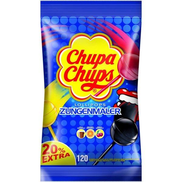 Chupa Chups nyelvfestős Nyalóka mix 120*12G (az ár 1db-ra vonatkozik)