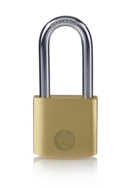 Yale Y110B/40/140/1, Standard Security, akasztva, hosszú, 40 mm, 3 kulcs