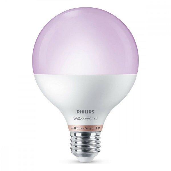 LED Izzók Philips Wiz G95 Smart Full Colors F 11 W E27 1055 lm (2200K) (6500 K)
MOST 23543 HELYETT 15857 Ft-ért!