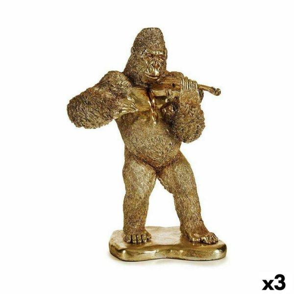 Dekoratív Figura Gorilla Hegedű Aranysàrga 16 x 40 x 30 cm (3 egység) MOST
51758 HELYETT 35270 Ft-ért!