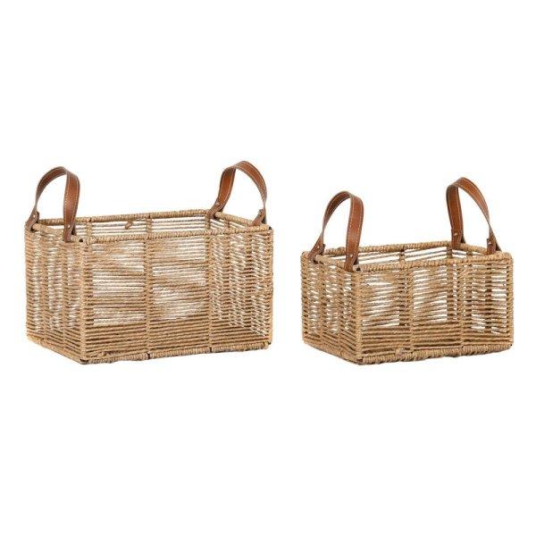 Kosár készlet DKD Home Decor Fém Kötél Boho (36 x 27 x 33 cm) (36 x 27 x 20
cm) MOST 60397 HELYETT 38222 Ft-ért!