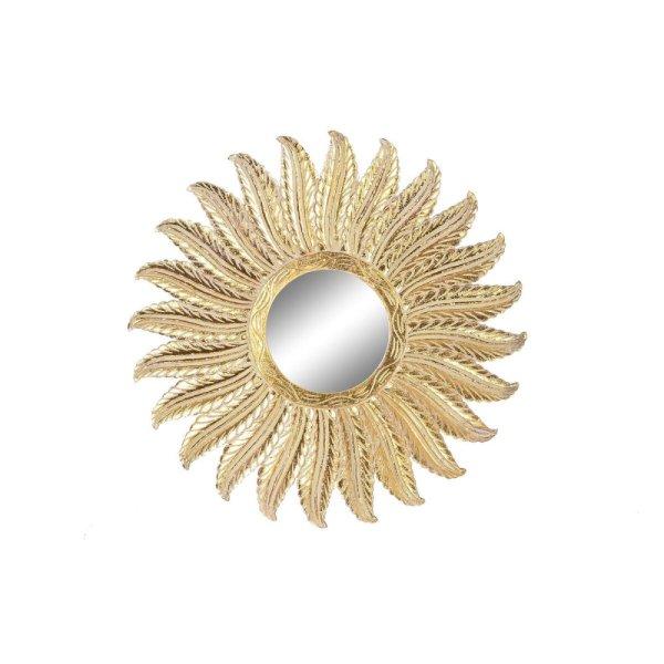 Falitükör DKD Home Decor Aranysàrga Tollak Indiai Férfi Decapé 90 x 3 x 90
cm MOST 95696 HELYETT 65464 Ft-ért!
