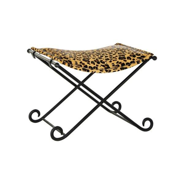Lábtartó DKD Home Decor Fekete Fém Barna Bőr Leopárd (55 x 45 x 41 cm) MOST
78356 HELYETT 49590 Ft-ért!