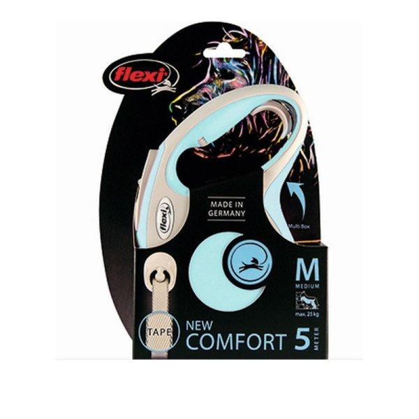 Póráz Flexi New Comfort M Kék (5 m) MOST 17510 HELYETT 11930 Ft-ért!