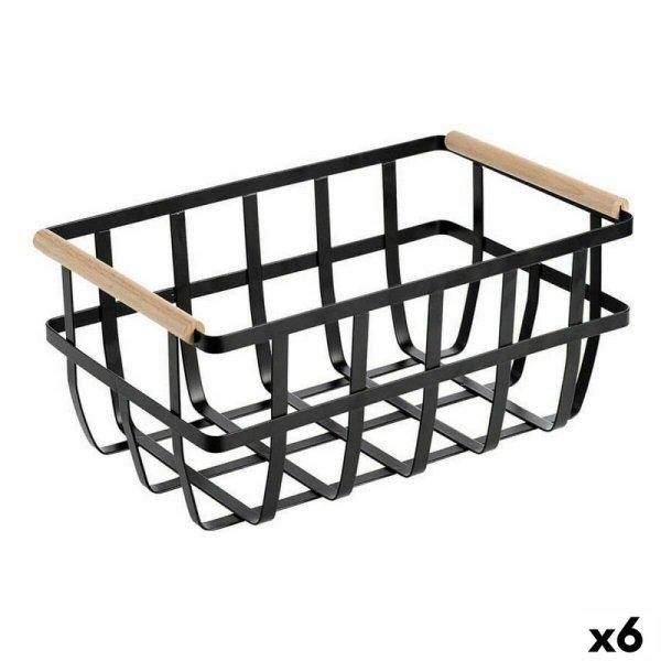 Többcélú kosár Confortime Fekete 36 x 22 x 15,5 cm (6 egység) MOST 49933
HELYETT 28656 Ft-ért!