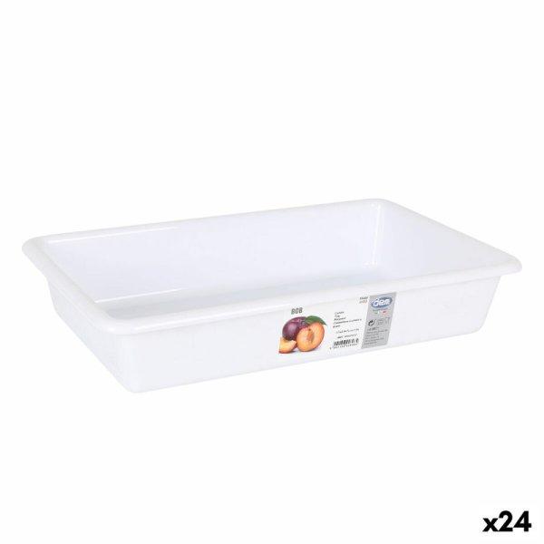 Lavór Dem Bob Fehér 37 x 23 x 7 cm (24 egység) MOST 29885 HELYETT 18106
Ft-ért!