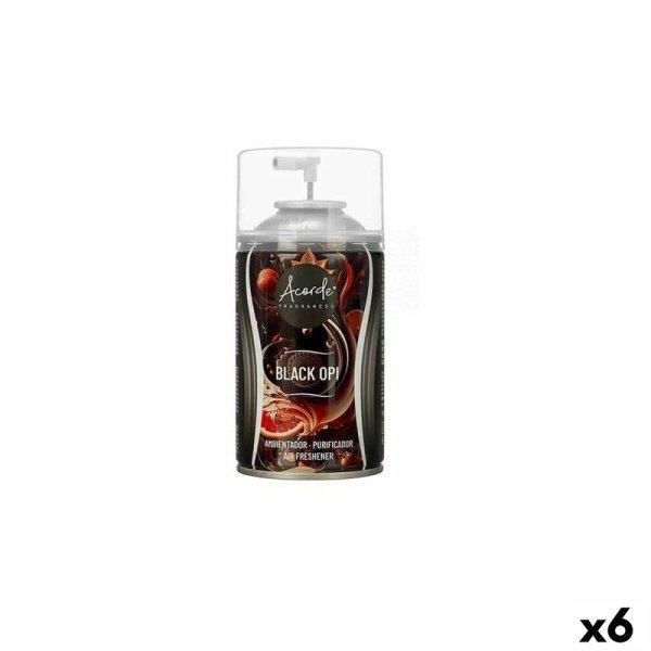 Légfrissítőt és Utántöltőt Acorde Black Opi 250 ml Spray (6 egység) MOST
9598 HELYETT 5746 Ft-ért!