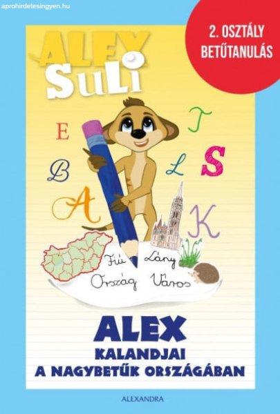 Oszoli-Pap Márta - Alex Suli - Alex kalandjai a nagybetűk országában - 2.
osztály betűtanulás
