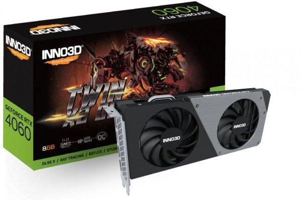 Inno3D GeForce RTX4060 8GB DDR6 Twin X2 OC