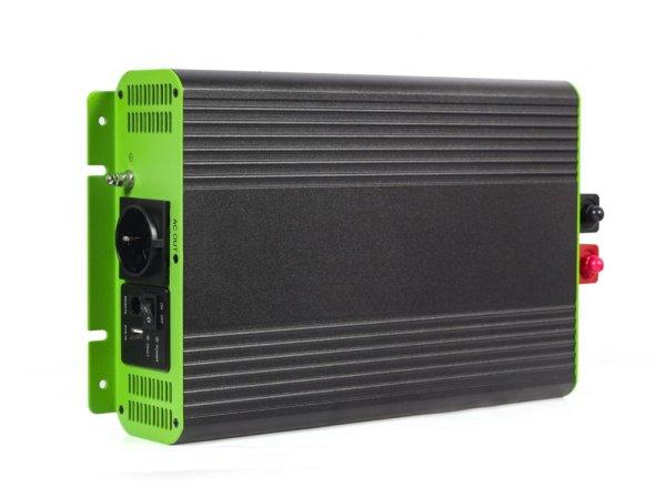 Gembird Energenie 12V Pure sine Wave Car DC-AC Power Inverter 2000W