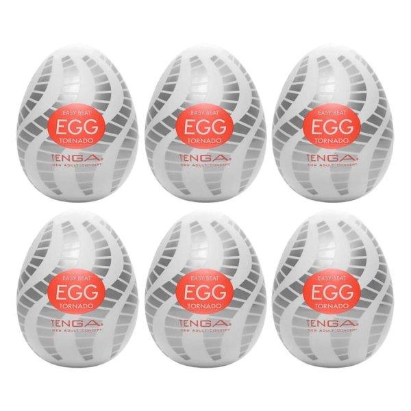 TENGA Egg Tornado - maszturbációs tojás (6db)