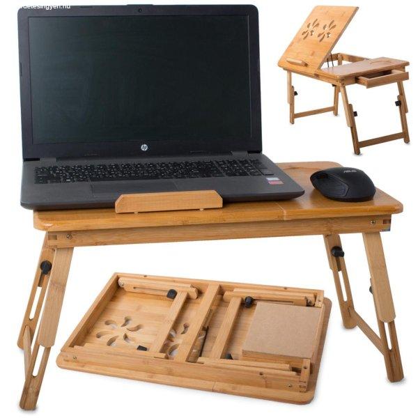 Bambusz laptop asztal