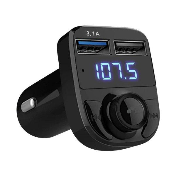 FM SD MP3 Bluetooth adó, 2xUSB töltő