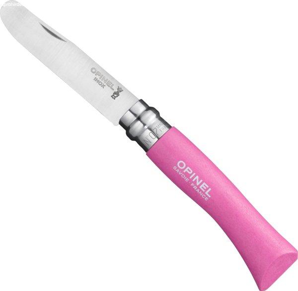 Opinel VRI N°07 rózsaszín gyerek kés
