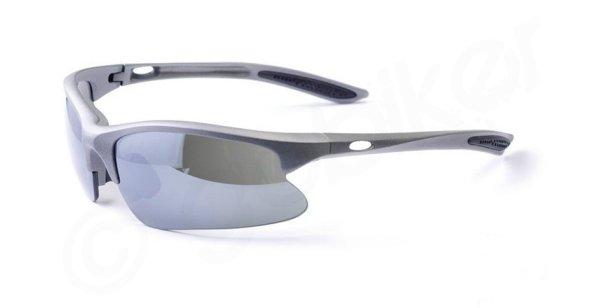 BikeFun Vector fix lencsés kerékpáros szemüveg szürke