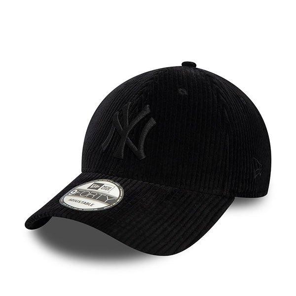 Sapka New Era 9FORTY MLB Cord NY Yankees Black Adjustable cap