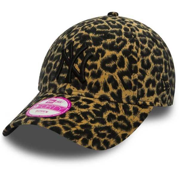 Női Sapka New Era 9Forty Womens League Essential NY Yankees Leopard Brown
Adjustable cap