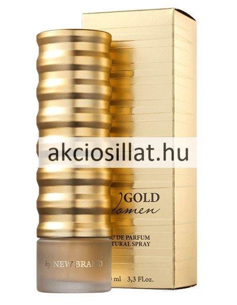 New Brand Gold Women EDP 100ml / Paco Rabanne Lady Million parfüm utánzat