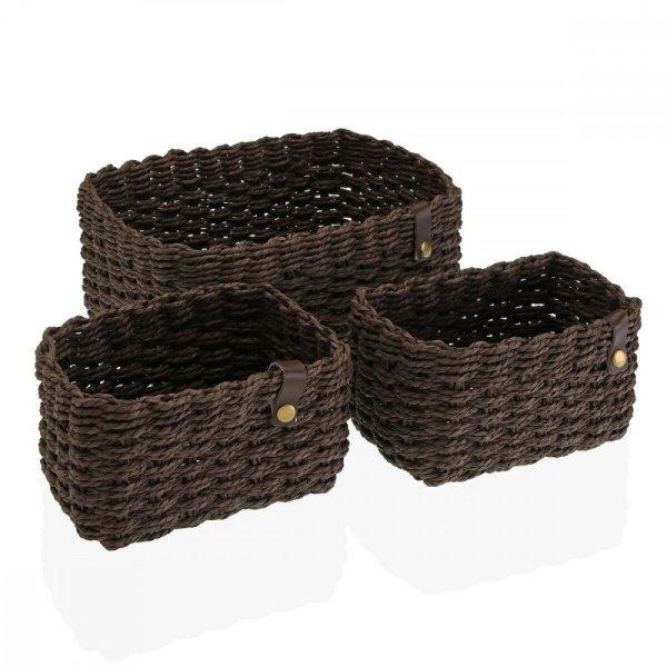 Kosár készlet Versa Barna Papír 19 x 12 x 26 cm MOST 15229 HELYETT 7590
Ft-ért!
