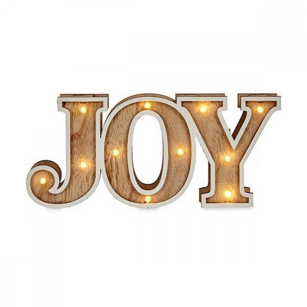 Dekoratív Figura Joy Fény 3,7 x 11,5 x 26 cm Természetes Fa MOST 2367 HELYETT
1240 Ft-ért!