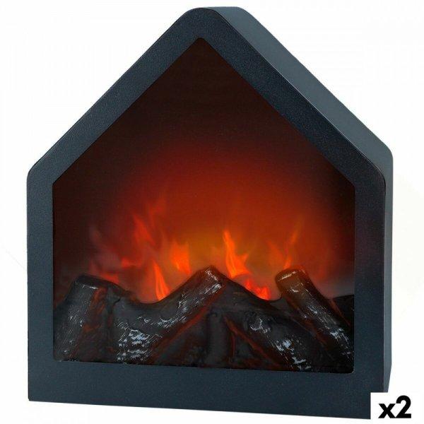 Fali dekoratív kandalló Ambients 20 x 23 x 14 cm (2 egység) MOST 26219
HELYETT 16279 Ft-ért!
