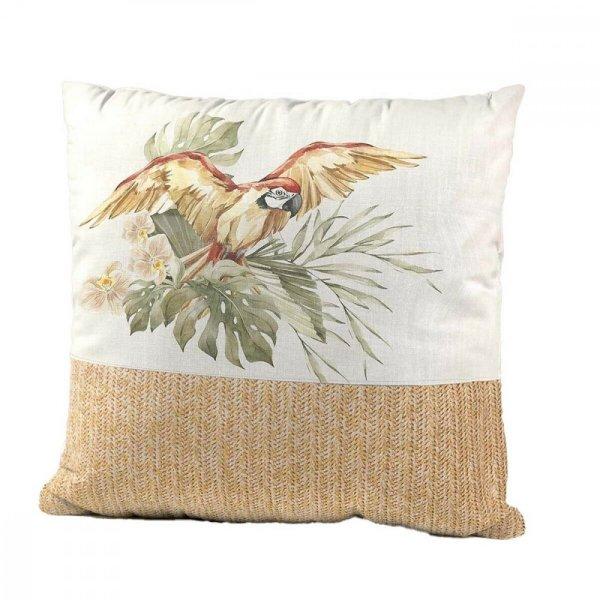 Párna Nature craft Papagáj 45 x 10 x 45 cm MOST 16838 HELYETT 10078 Ft-ért!