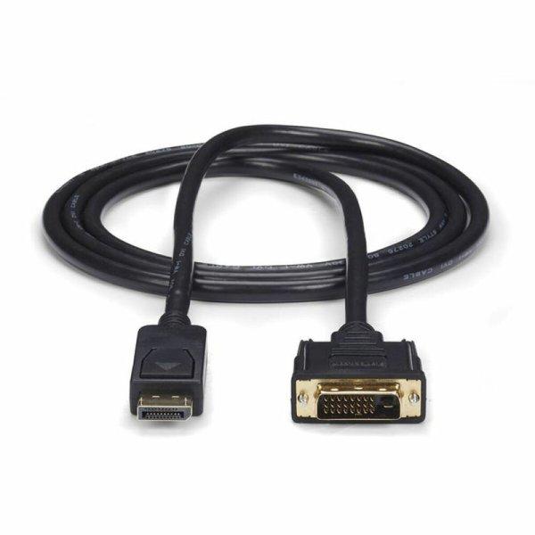 DisplayPort–DVI Adapter Startech DP2DVI2MM6 (1,8 m) Fekete 1.8 m MOST 18601
HELYETT 13278 Ft-ért!