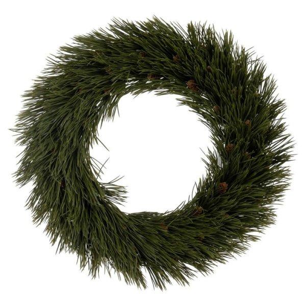 Adventi koszorú Zöld PVC 42 x 42 cm MOST 16667 HELYETT 10690 Ft-ért!