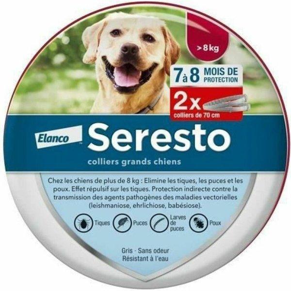Anti-parasite collar Seresto 70 cm 2 egység MOST 81141 HELYETT 61065 Ft-ért!