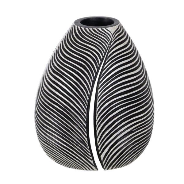 Váza Fehér Fekete Polyresin 17,5 x 17,5 x 20,5 cm MOST 14981 HELYETT 8970
Ft-ért!