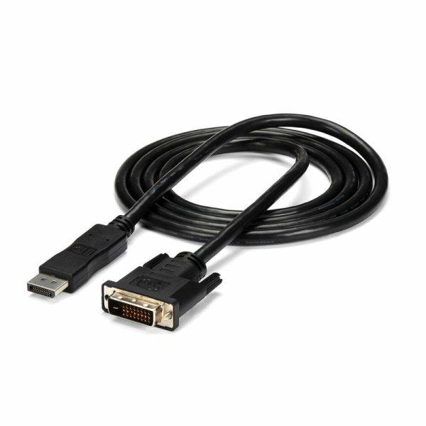 DisplayPort–DVI Adapter Startech DP2DVIMM6 (1,8 m) Fekete 1.8 m MOST 25175
HELYETT 16750 Ft-ért!