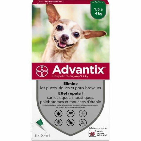 Pipetta kutyáknak Advantix 1,5-4 Kg MOST 42485 HELYETT 27928 Ft-ért!