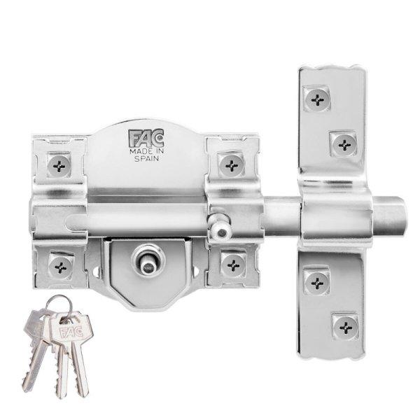 Biztonsági zár Fac 300-r/80 nikkel Acél 40 mm 80 mm MOST 44766 HELYETT 31227
Ft-ért!