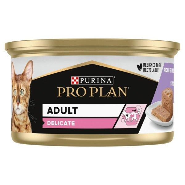 Macska eledel Purina Pro Plan Delicate Csirke Pulyka 85 g MOST 1261 HELYETT 752
Ft-ért!