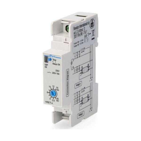 Staircase timer Revalco Sassin 230 V 16 A MOST 28555 HELYETT 19917 Ft-ért!