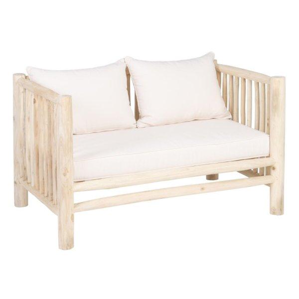 2 Üléses Kanapé AKAR 131 x 80 x 77,5 cm Természetes teakfa MOST 703821
HELYETT 427052 Ft-ért!