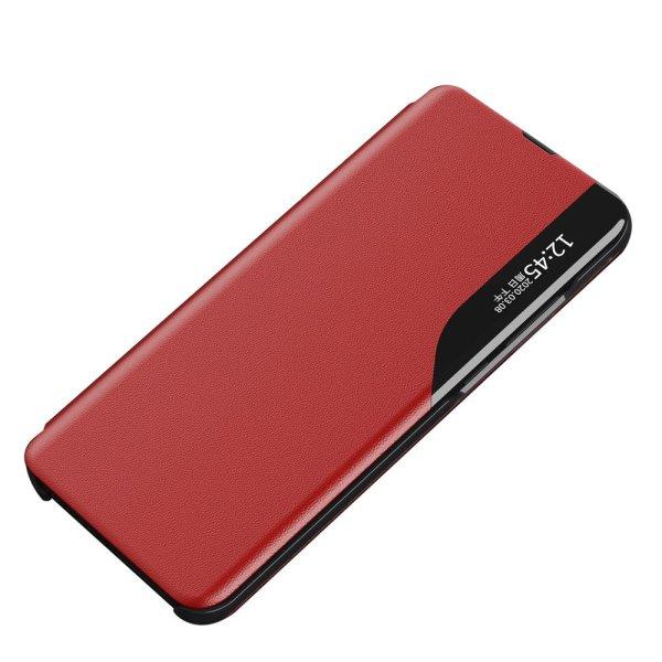 Eco Leather View Case könyvtok Xiaomi 11i/Xiaomi 11i HyperCharge/Xiaomi Redmi
Note 11 Pro Plus 5G - piros