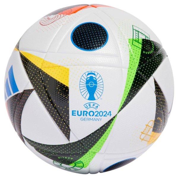 ADIDAS-EURO24 LGE WHITE/BLACK/GLOBLU Fehér 4