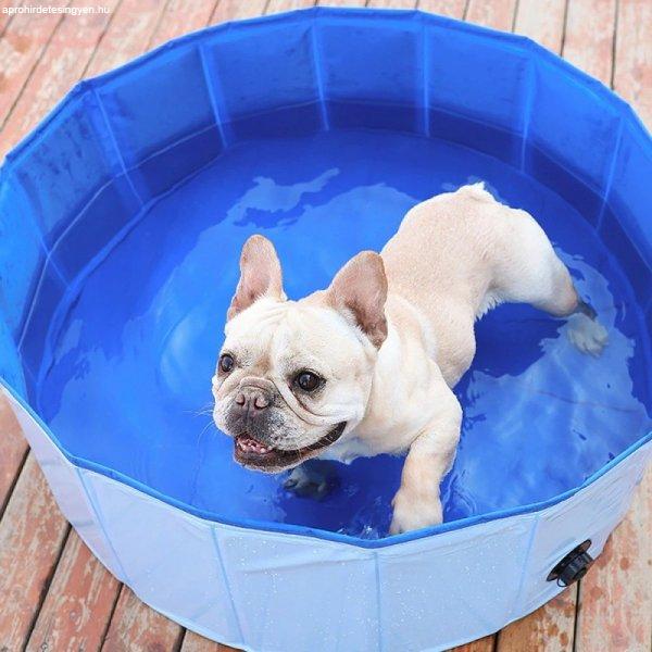 Kutyabarát hordozható medence - kis és közepes méretű kutyák számára