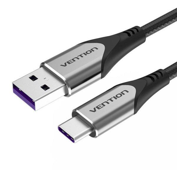USB-C – USB 2.0 kábel Vention COFHI, FC 3m (szürke)