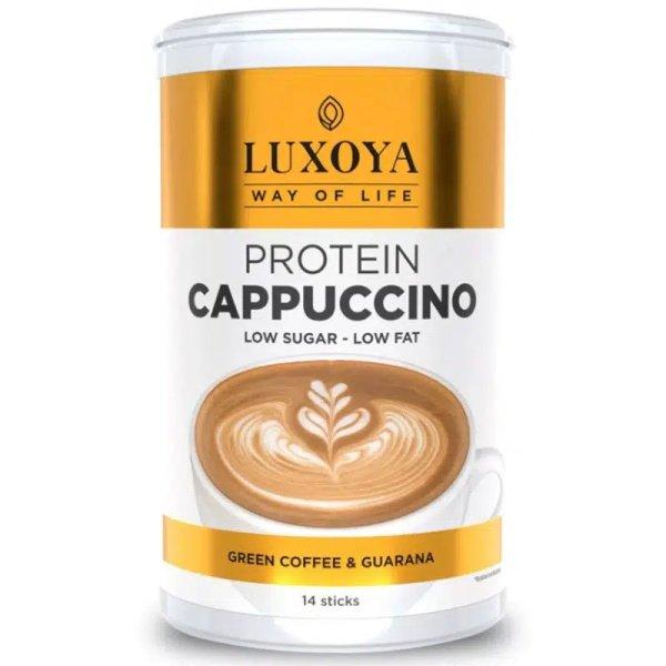 Luxoya Protein Cappuccino with Guarana & Green Coffee 14x15g