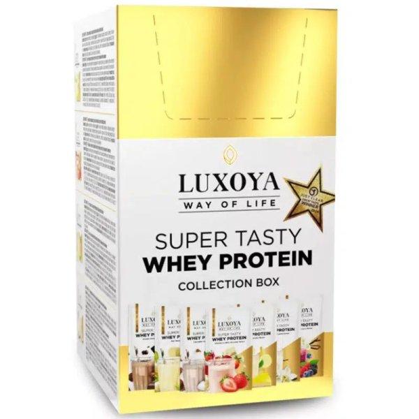 Luxoya Super Tasty Whey Protein Box 7x30g (7x1 íz)