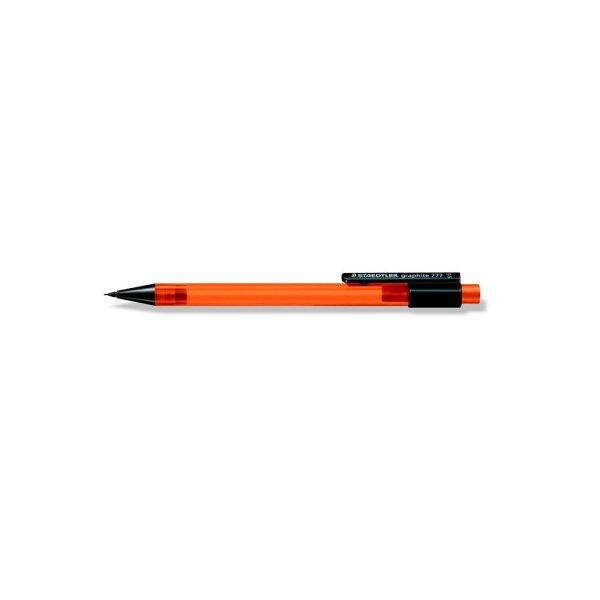 Nyomósirón, 0,5 mm, STAEDTLER "Graphite 777", narancssárga
