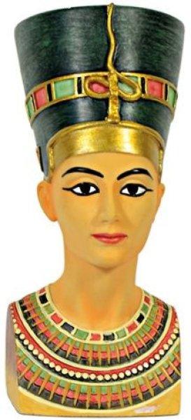 Nofretiti egyiptomi szobor, 10 cm