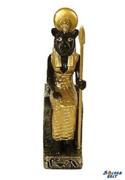 Szahmet egyiptomi szobor, 8cm