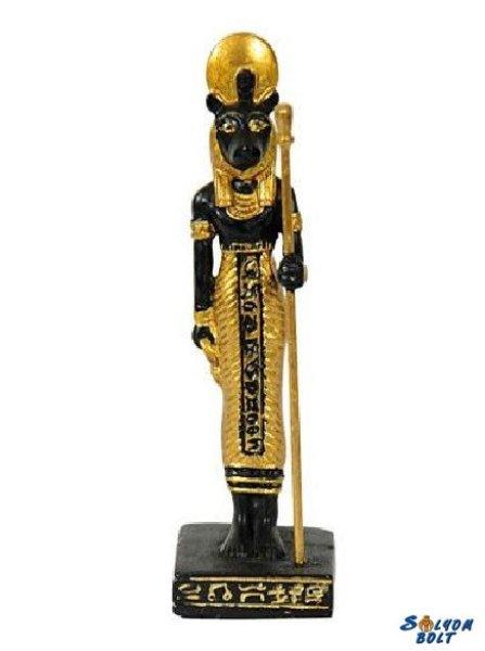 Szahmet egyiptomi szobor, 8 cm