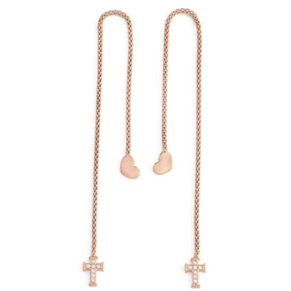 Női fülbevaló Amen CUORE CROCE CRISTALLI ROSE GOLD MOST 39043 HELYETT 25043
Ft-ért!