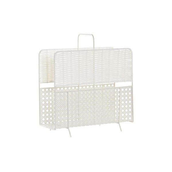 Magazin állvány DKD Home Decor Fehér Természetes Fém vesszőfonás Boho
36,5 x 15 x 41 cm MOST 31626 HELYETT 18511 Ft-ért!