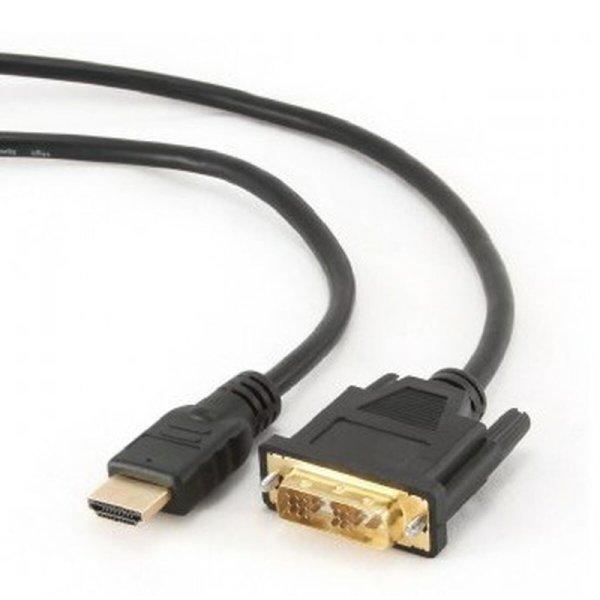 HDMI–DVI Kábel GEMBIRD Fekete 3 m MOST 4463 HELYETT 2670 Ft-ért!